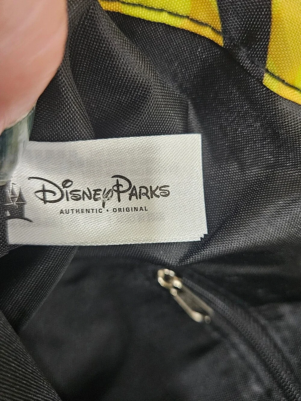 Disney Parks Mickey Mouse Pop Art Drawstring Backpack Cinch Bag Embroidered NWT